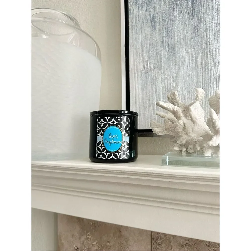 Bath Body Works Home PARIS DAYDREAM 3-wick Candle, 14.5 oz. - rare - Picture 4 of 6